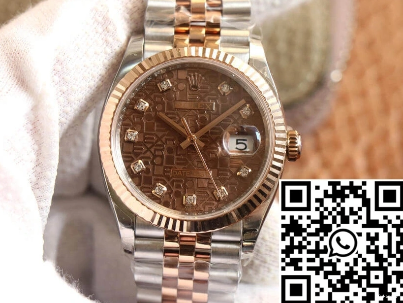 Rolex Datejust M126231-0025 Dial EW Diamond Color Factory Chocolate 0511